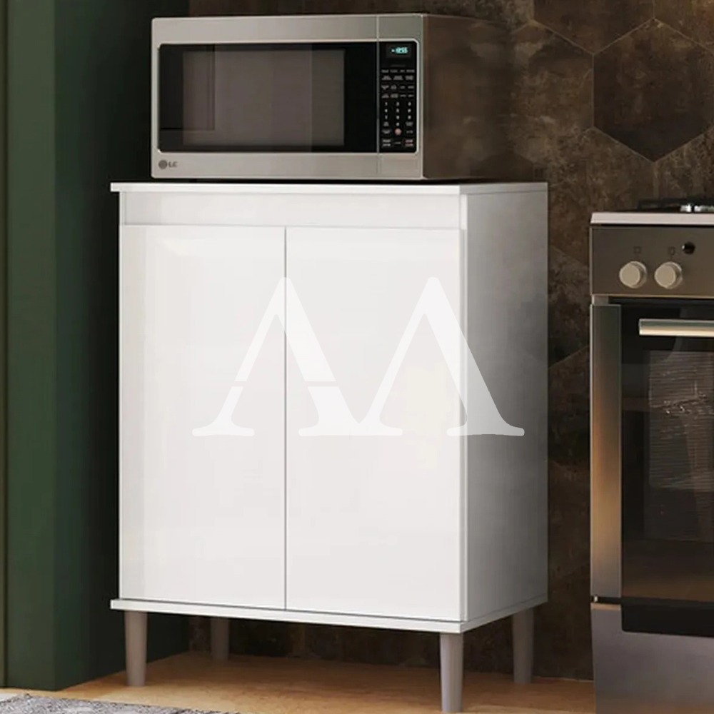 Balcão Ej 2 Portas Microondas Branco