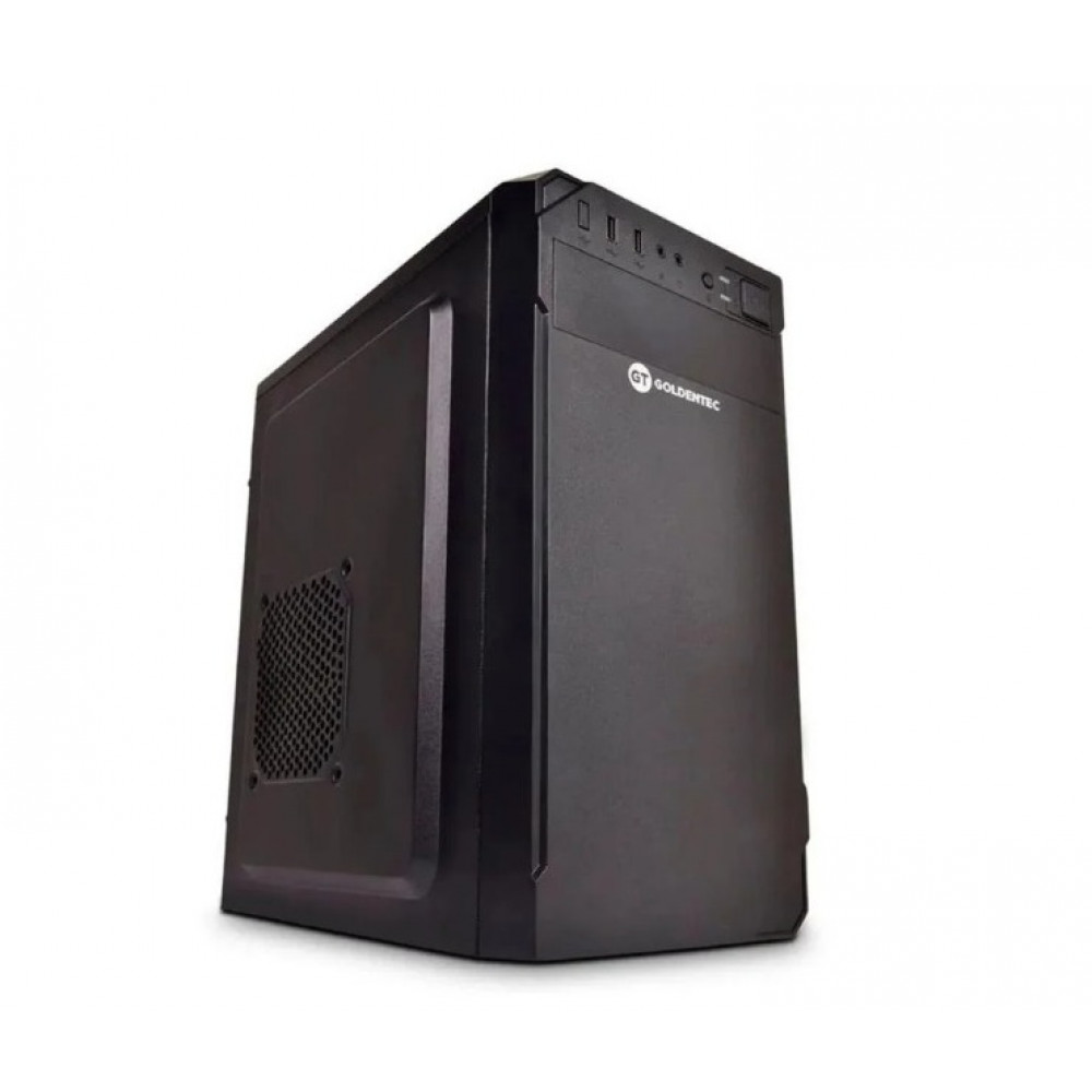 Computador Goldentec Intel Core I5 2400 4GB Ram 240GB Linux + Monitor 19 Preto