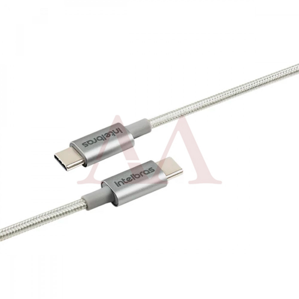 Cabo Intelbras Usb/C 1,5MM Nylon Branco Eucc 15NB