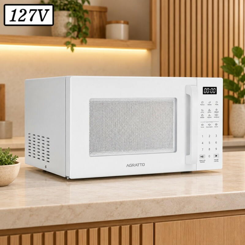 Forno Microondas Agratto Amic02bn 32L 127V Branco