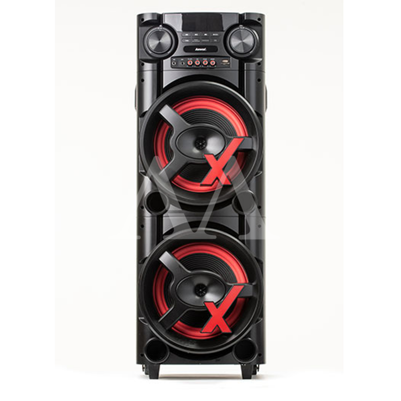 Caixa de Som Amvox Amplificadora Aca 1900 Pesadao 1900 Wats