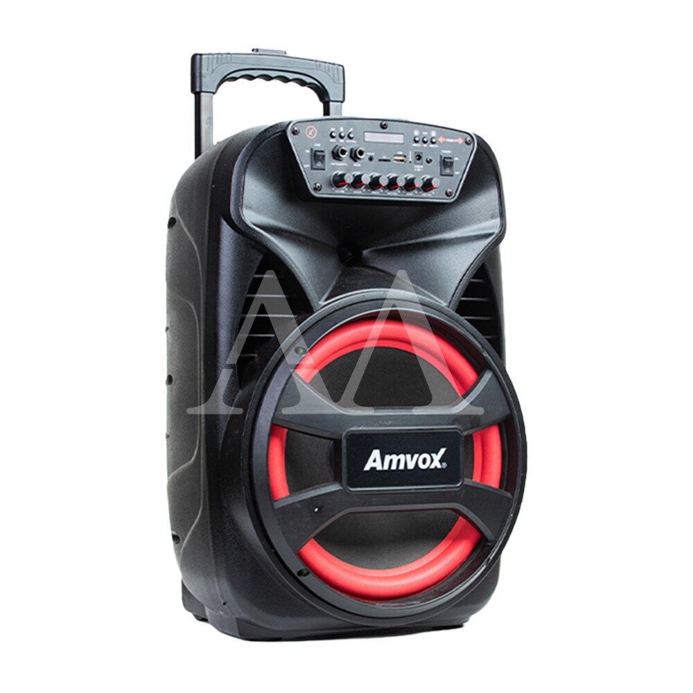 Caixa de Som Amvox Amplificadora Aca 480 Viper Ii com Fm 480 Wats