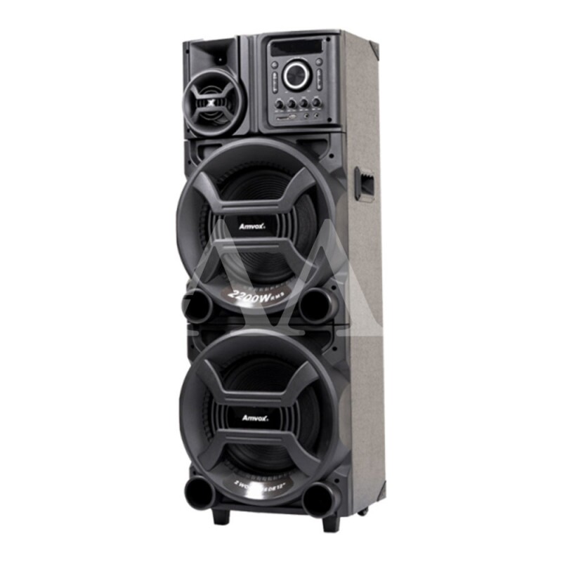 Caixa de Som Amvox Amplificadora Aca 2201 Pesadao Ii 2200 Wats