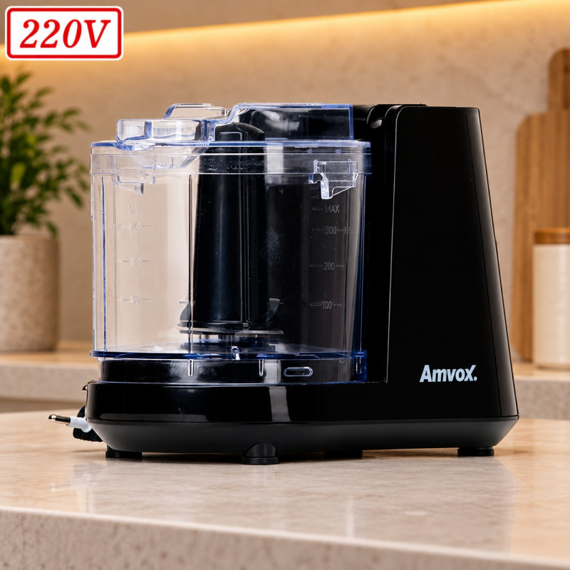 Miniprocessador Amvox Apr 1001 100W 220V Preto