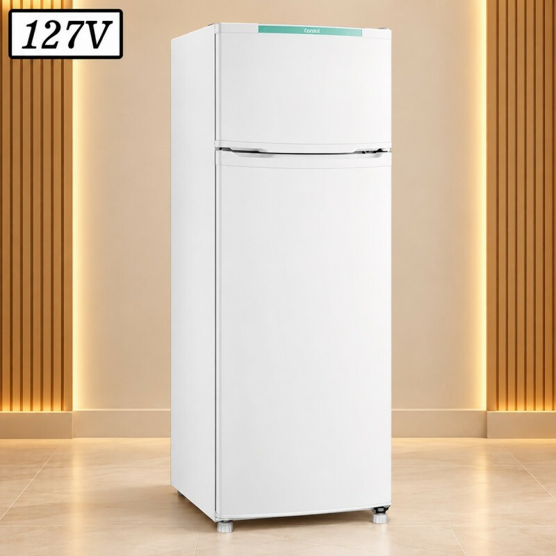 Refrigerador Consul Crd37 Cycle Defrost Duplex 334L 127V Branco