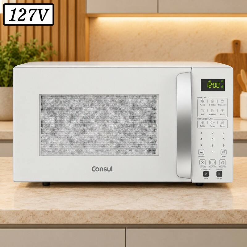 Forno Microondas Consul Cms46ab 32L 127V Branco