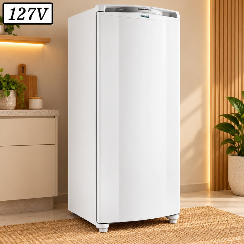 Refrigerador Consul Crb36 Frost Free 300L 127V Branco