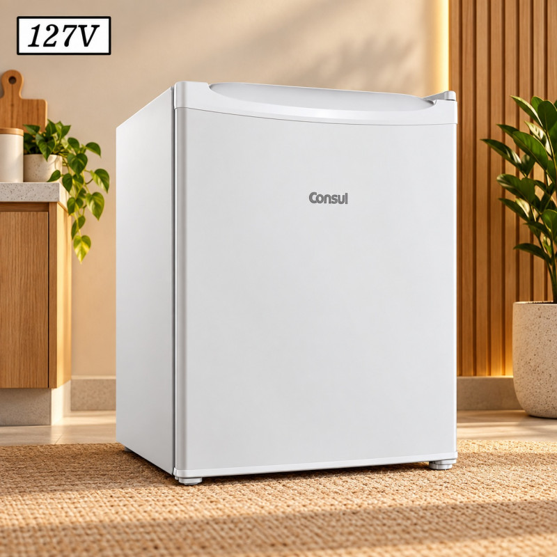 Frigobar Consul Compacto Crc08 76L 127V Branco