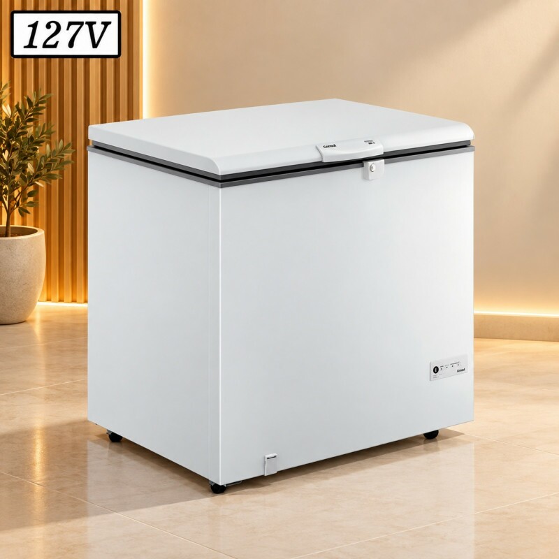Freezer Consul Cha31fb Horizontal 309L 127V Branco