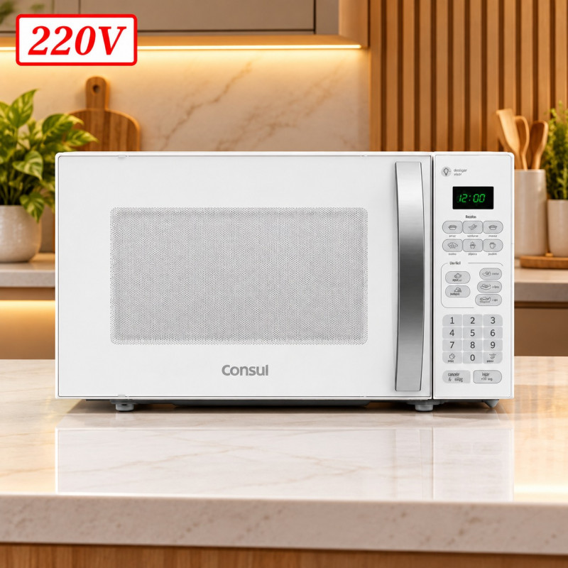 Forno Microondas Consul Cma20bb 20L 220V Branco