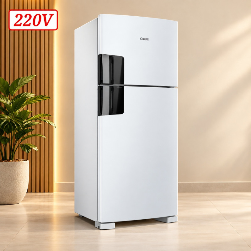 Refrigerador Consul Crm50l Frost Free Duplex 410L 220V Branco