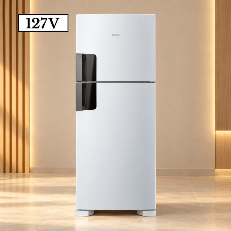 Refrigerador Consul Crm50mb Frost Free Duplex 412L 127V Branco