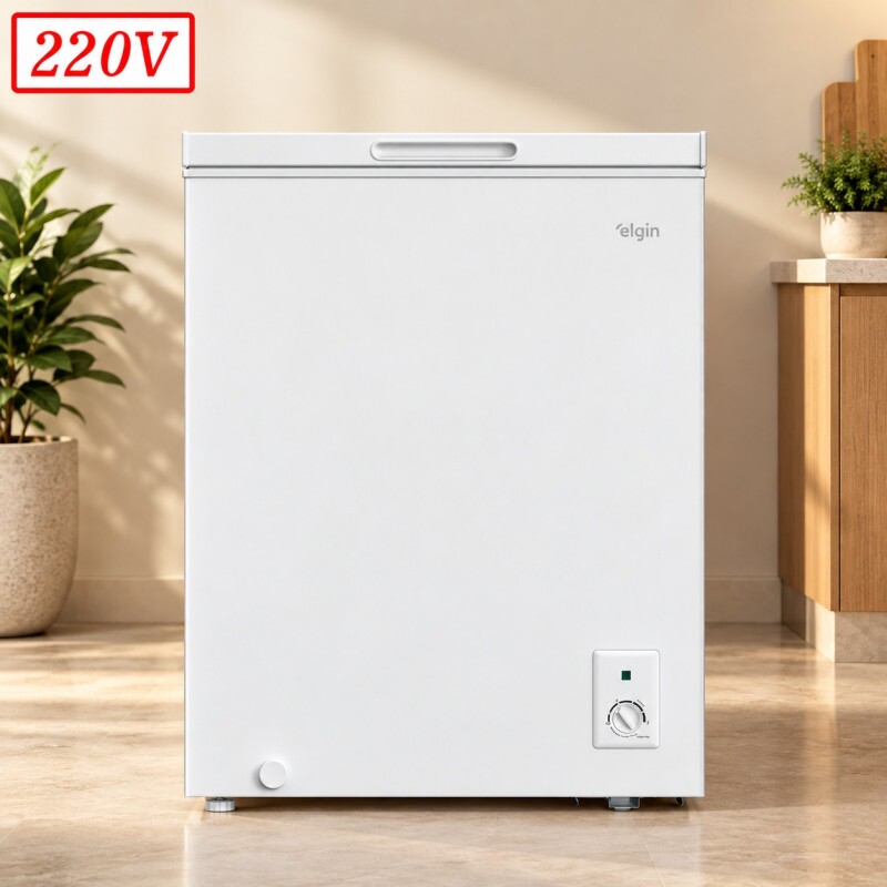 Freezer Elgin Horizontal 142L 220V Branco