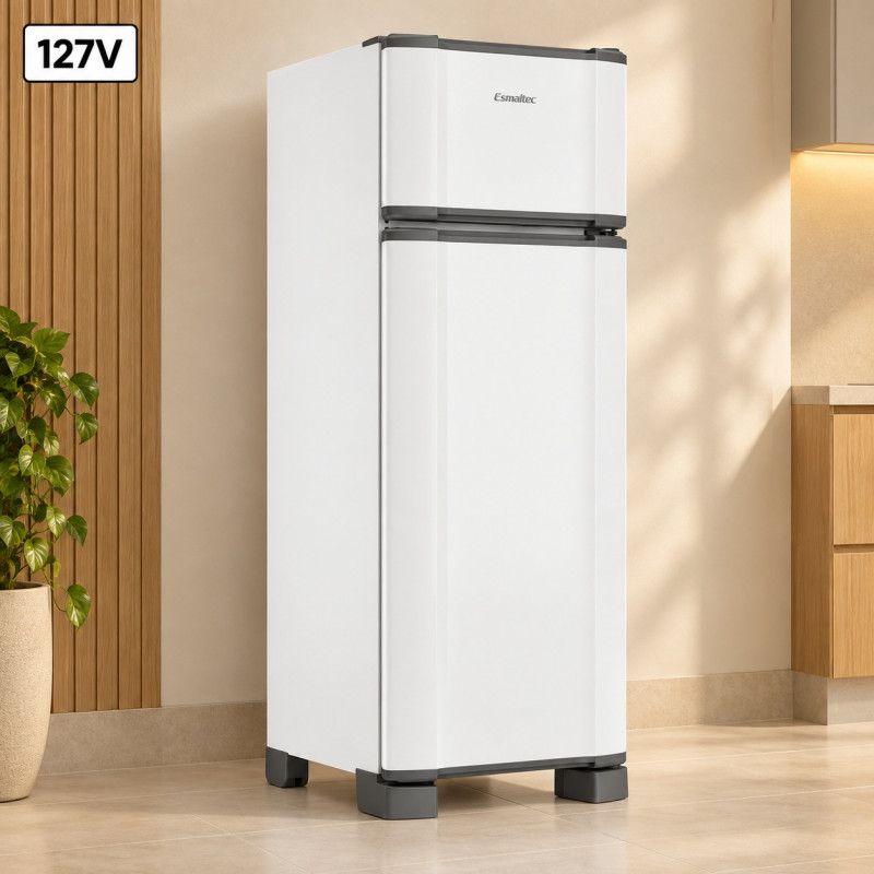 Refrigerador Esmaltec Rcd34 Pro Cycle Defrost 277L 127V Branco