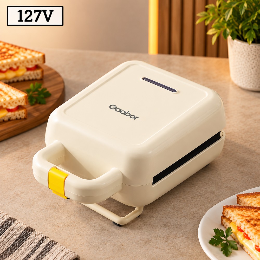Sanduicheira Gaabor Pocket Sm60m-wh01a-1 600W 127V Off White