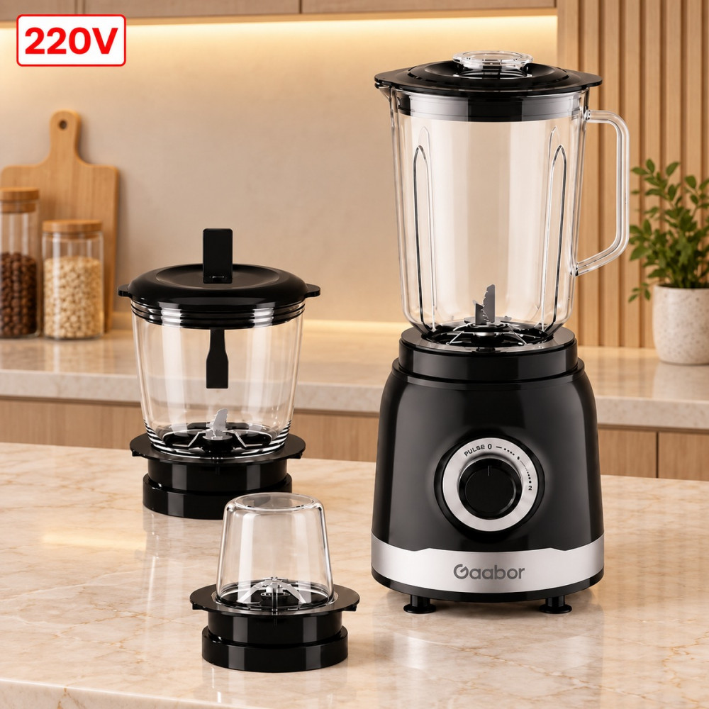 Liquidificador Gaabor Creamy Jm-16m02a 220V Preto/Inox