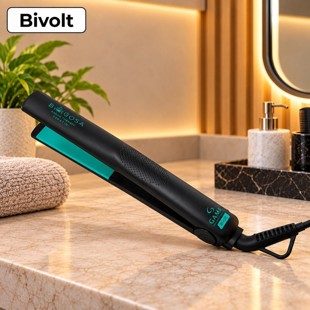 Prancha Gama Babosa Ceramic Ion Bivolt