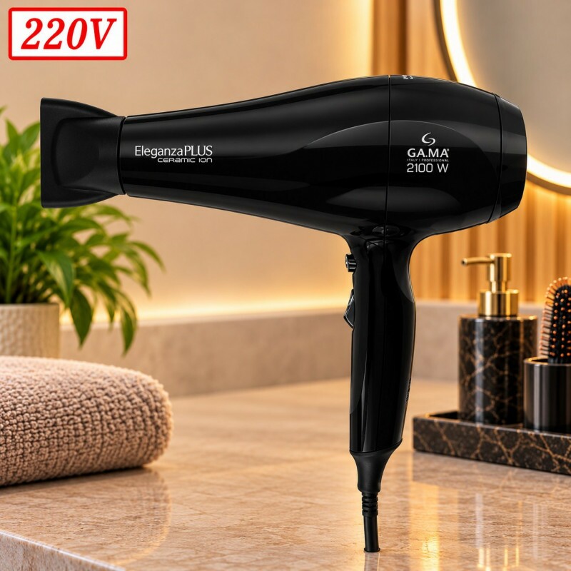Secador de Cabelo Gama Eleganza Plus Ceramic Ion 2100W 220V