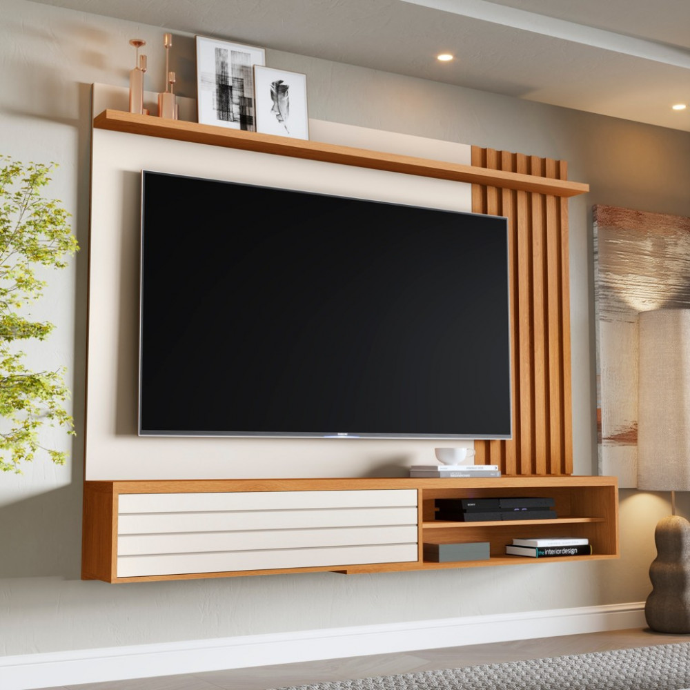 Home Giga Suspenso Ripado Munique Off White/Nature
