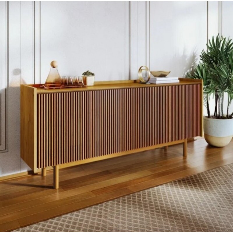 Buffet Imcal 4 Portas Dune 1.8 Ripado Nature