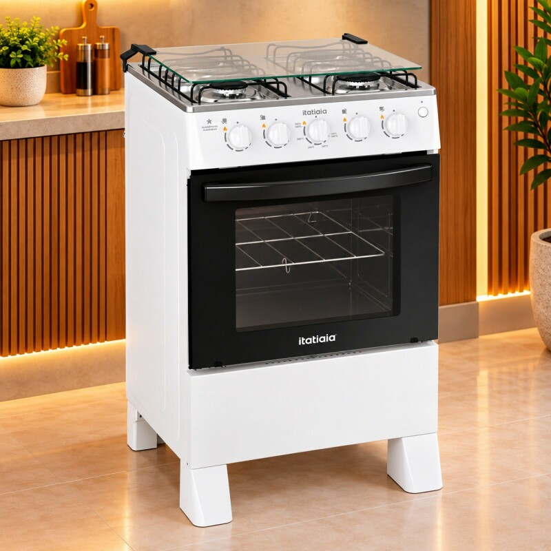 Fogao 4B Itatiaia Star New Automatico Branco