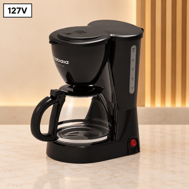 Cafeteira Itatiaia 15 Xicaras 550W 127V Preta