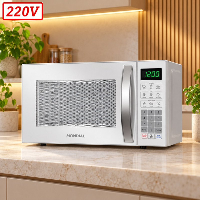 Forno Microondas Mondial 21L 220V Branco