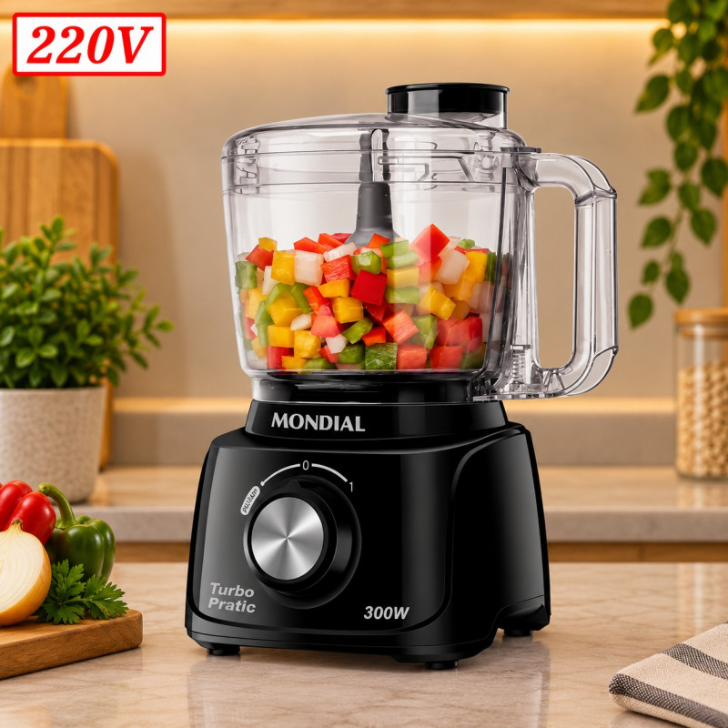 Miniprocessador Mondial Mp-16-b 300W 220V