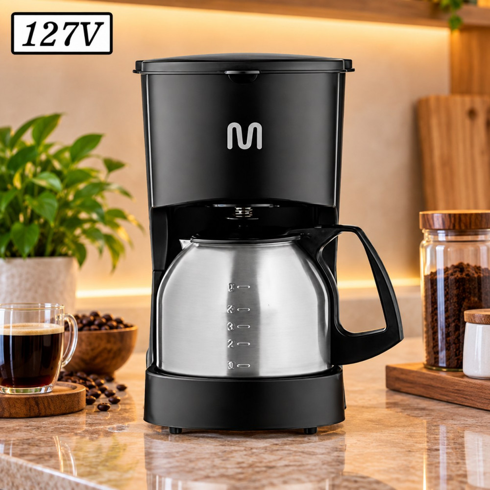 Cafeteira Multilaser 600W 127V Inox