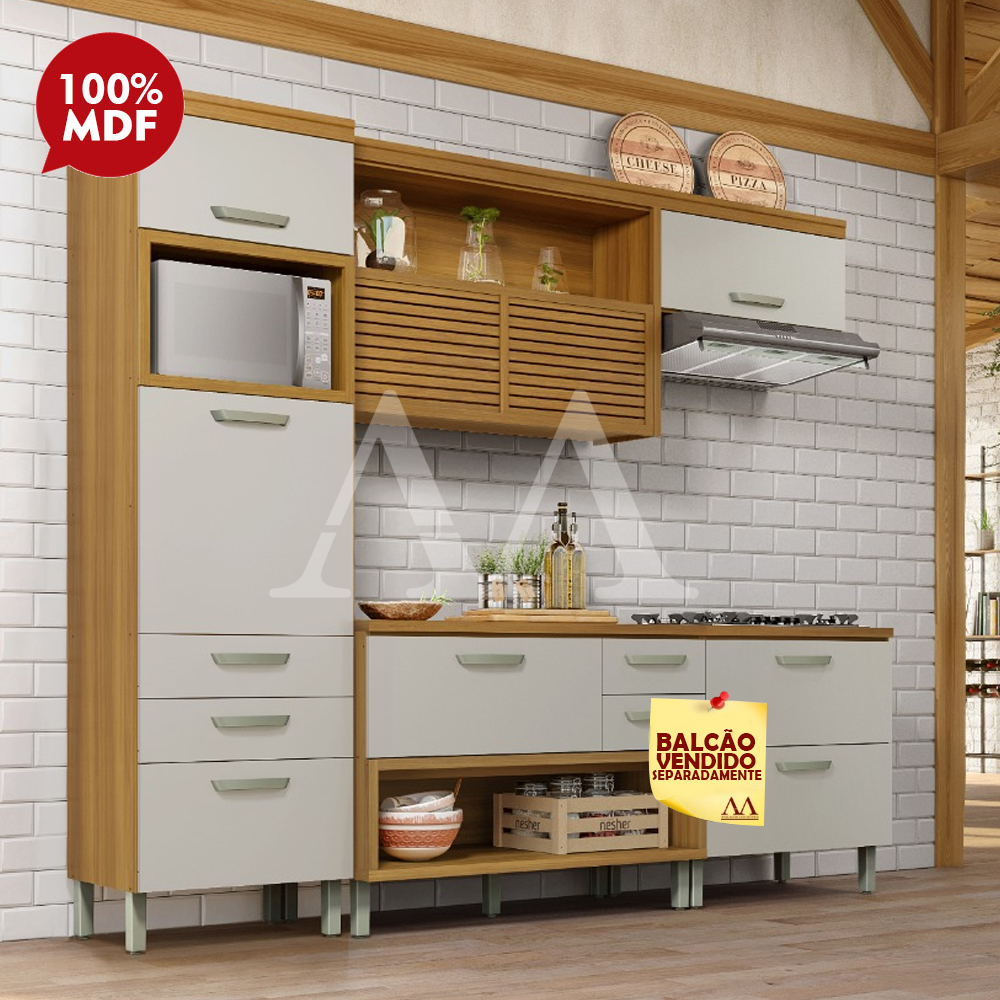 Cozinha Nesher Princesa Freijo / Off White