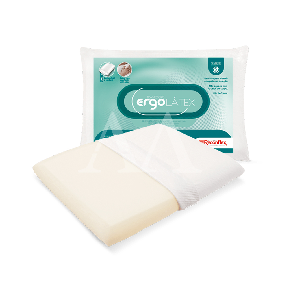 Travesseiro Reconflex Ergo Latex 50X70X12