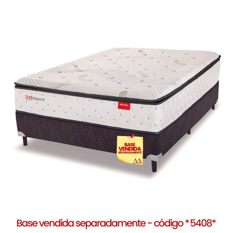Colchão D45 Reconflex Premium Biopure com Pillow