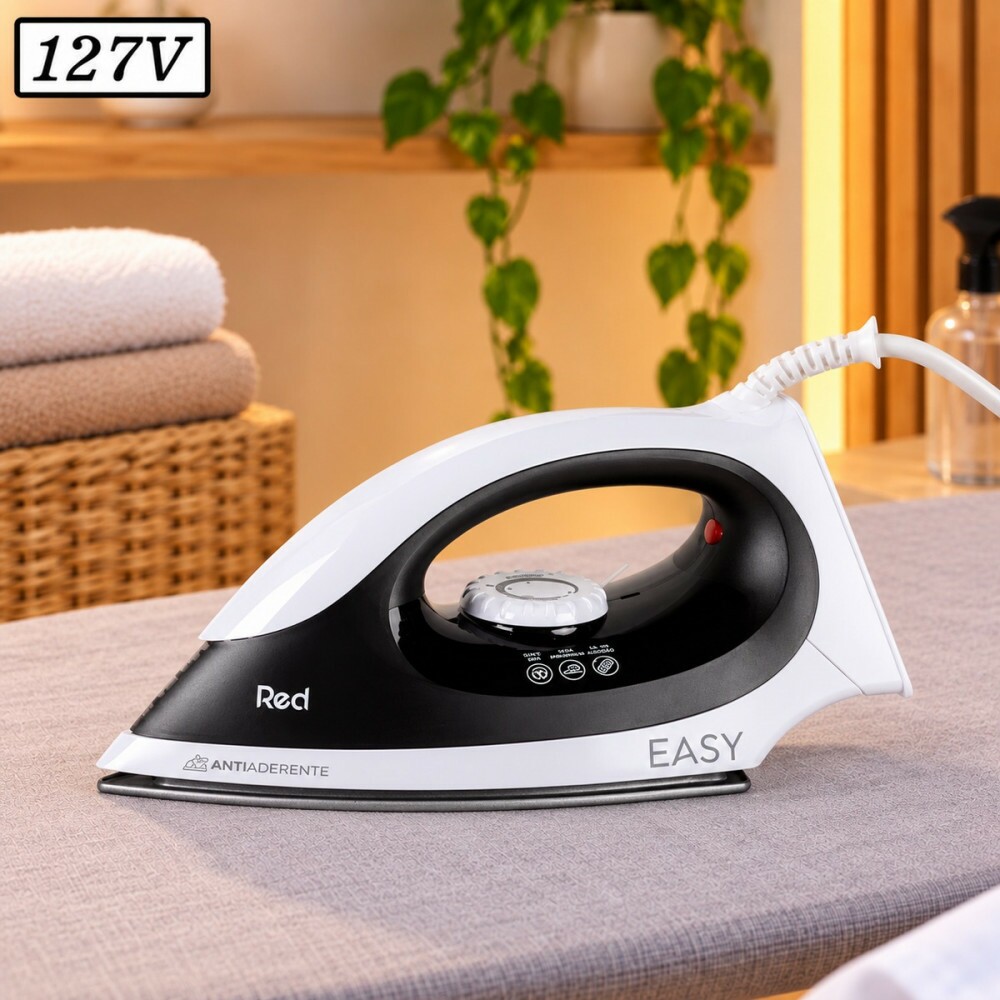 Ferro de Passar Red Mobile Easy 127V Branco/Preto