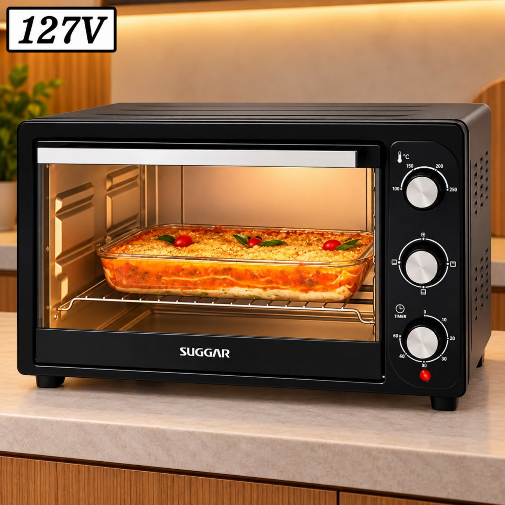 Forno Eletrico Suggar 42L 127V Preto