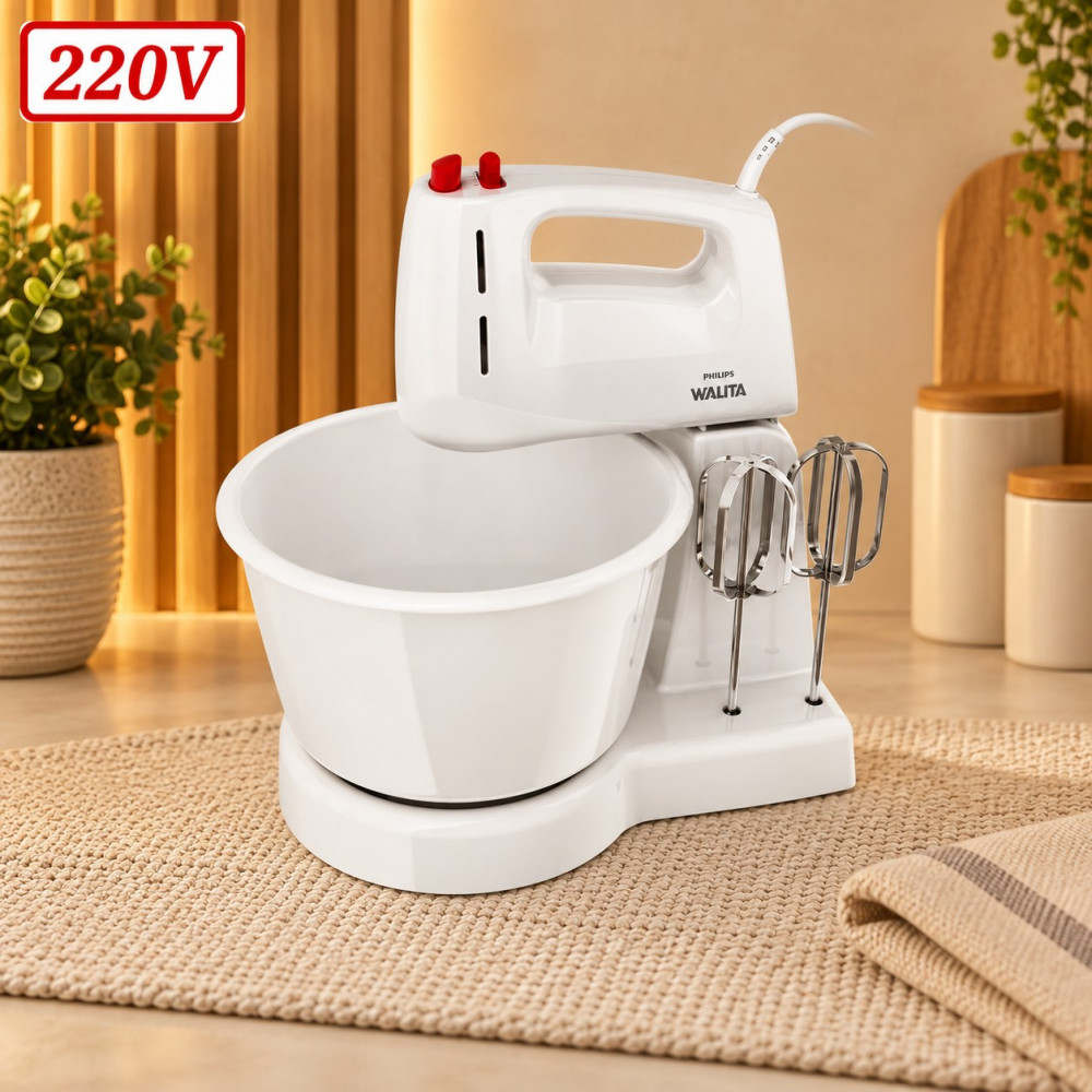 Batedeira Philips Walita Daily Ri7000/40 1 Tigela 3 Vel 250W 220V Branco